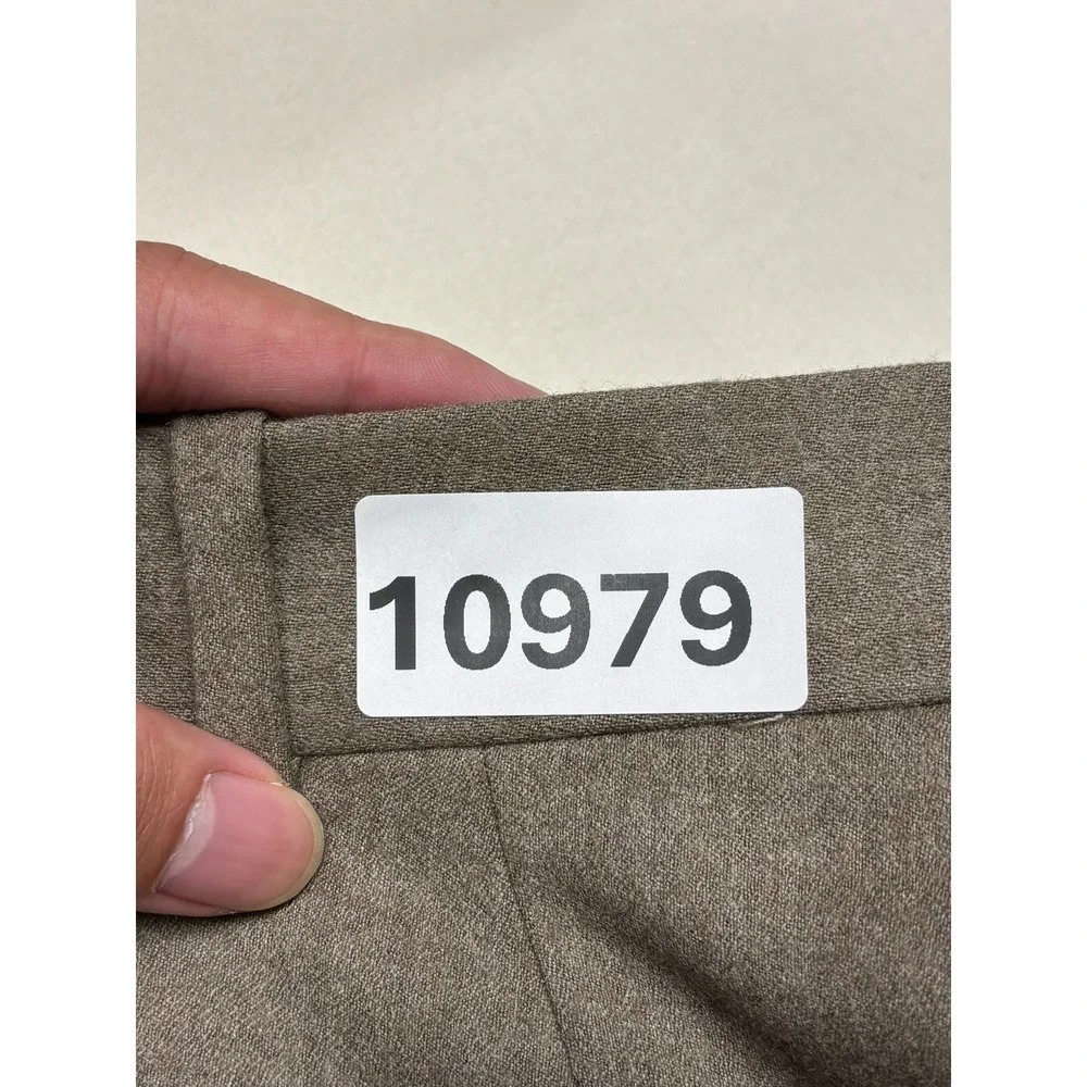 JWN Men 32W L28 Wool Cashmere Dress Pants Grey Traditional Fit Italy JW392183 MN
